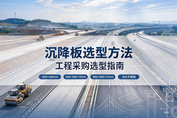 垫江沉降板选择方法