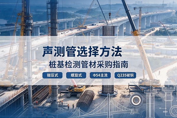 垫江声测管选型标准