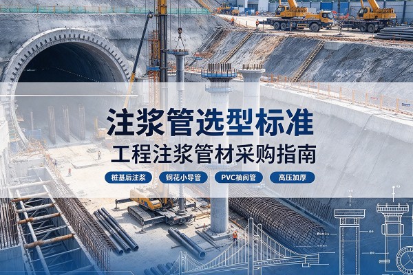 垫江注浆管选型标准
