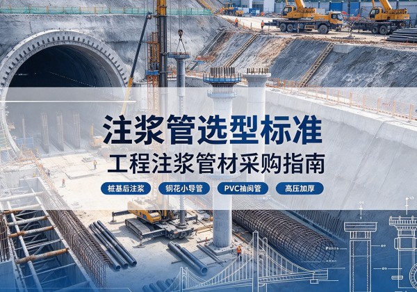 垫江注浆管选型标准